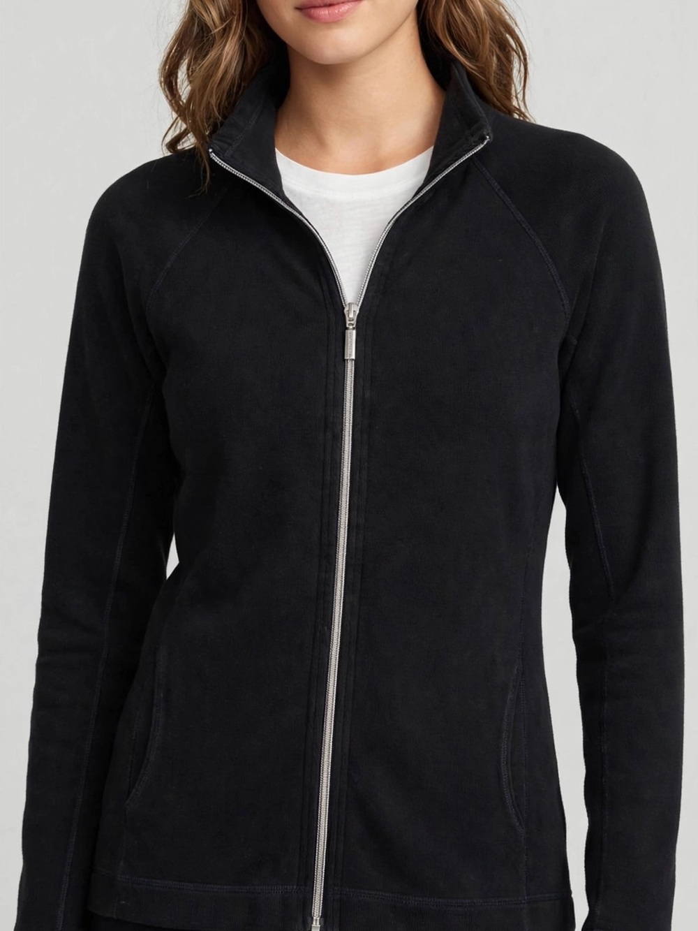 Tommy Bahama Women’s Aruba Black Full-Zip Jacket M MSRP:$128